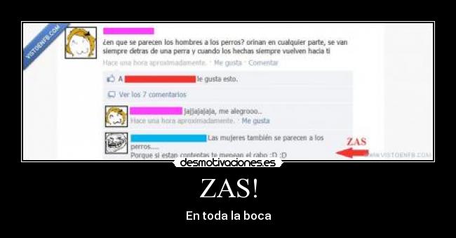 ZAS! - En toda la boca