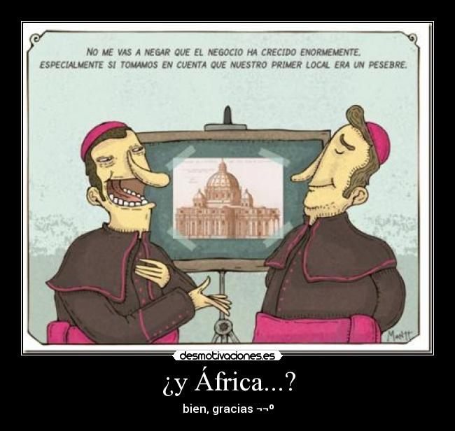 ¿y África...? - bien, gracias ¬¬º