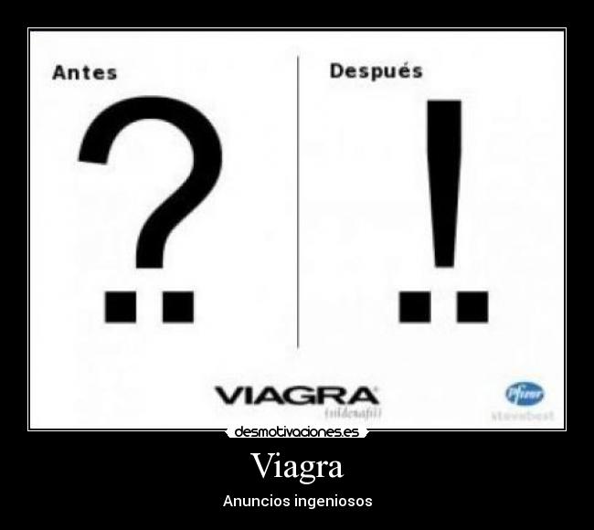 Viagra - Anuncios ingeniosos