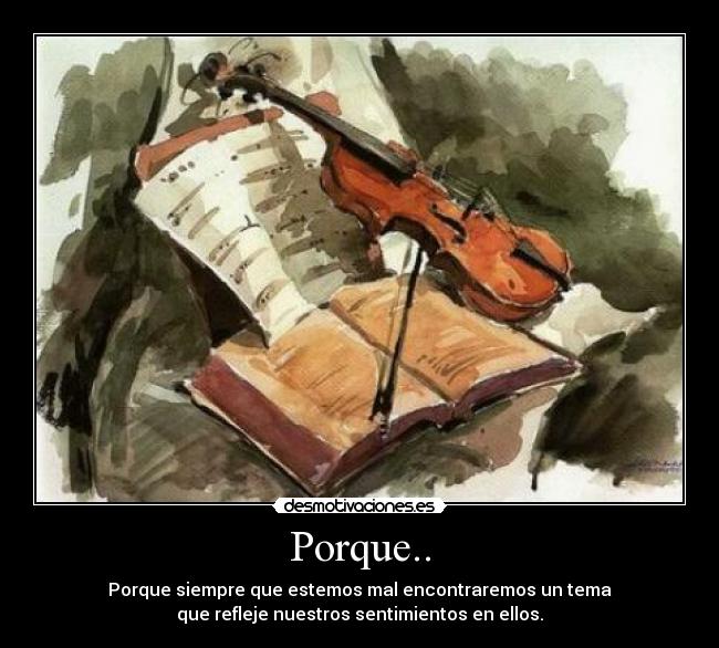 Porque.. -