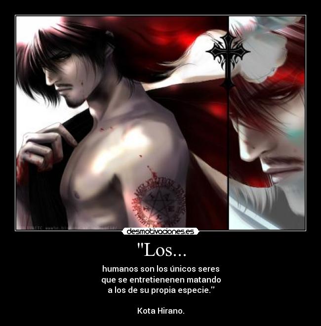 carteles alucard hellsing desmotivaciones