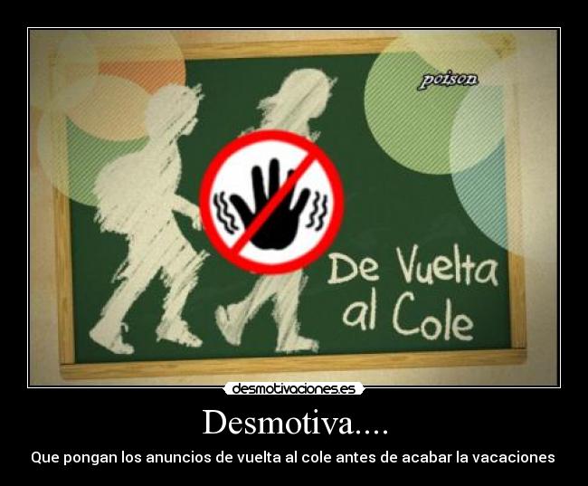 carteles t-t desmotivaciones