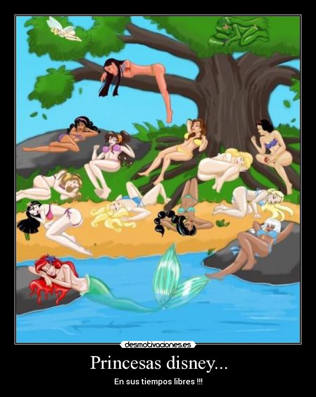 Princesas disney... - 