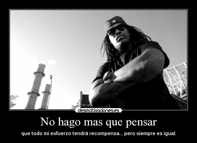 No hago mas que pensar - 