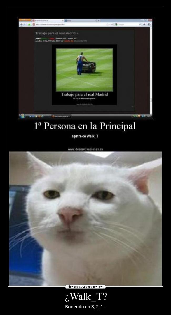¿Walk_T? - Baneado en 3, 2, 1...