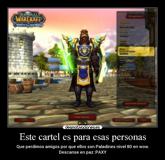 Este cartel es para esas personas - 