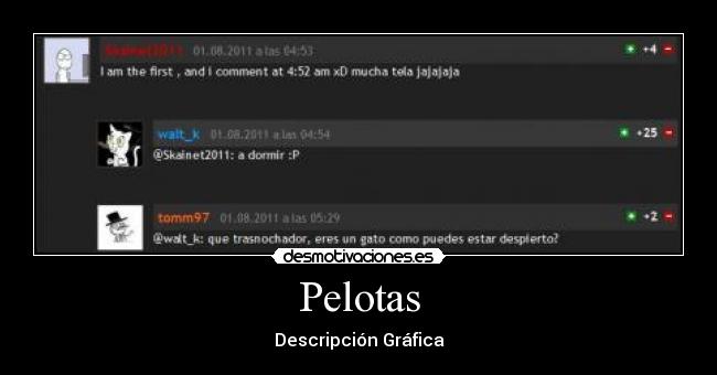 Pelotas - Descripción Gráfica