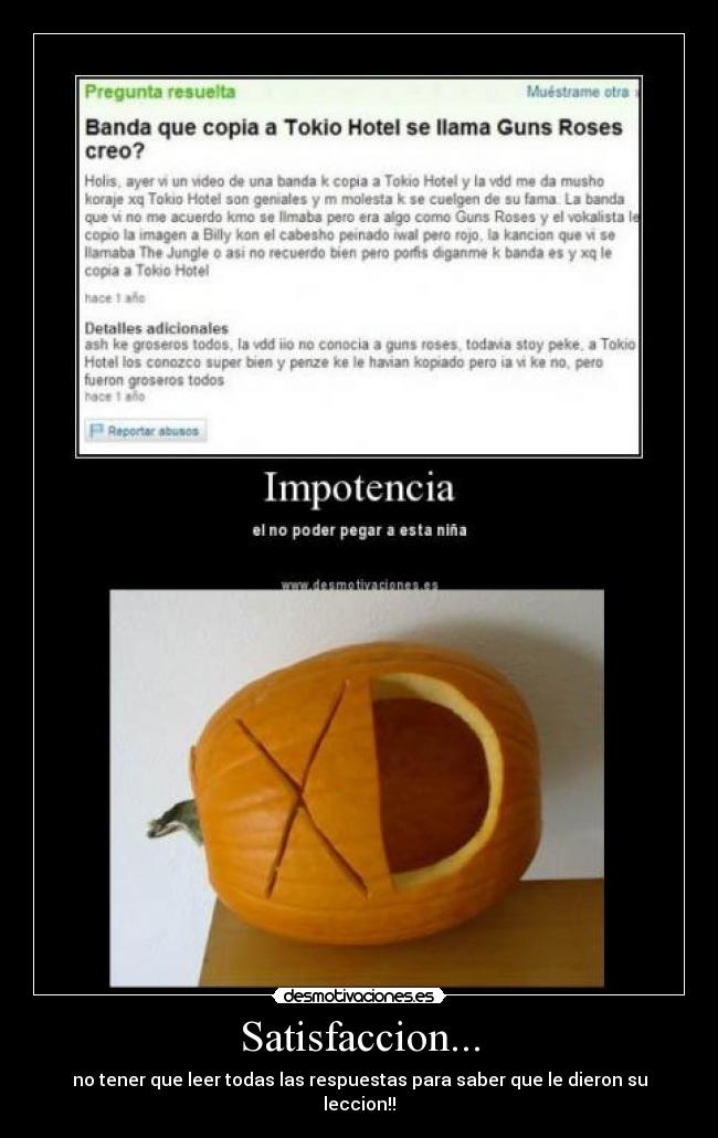 Satisfaccion... - 