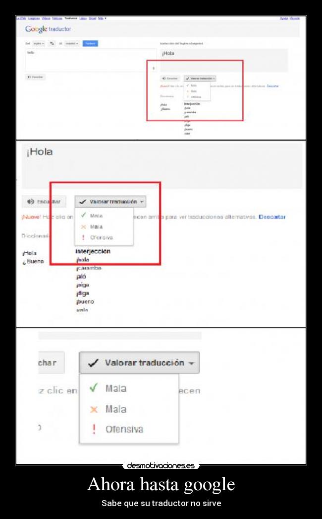 Ahora hasta google - 