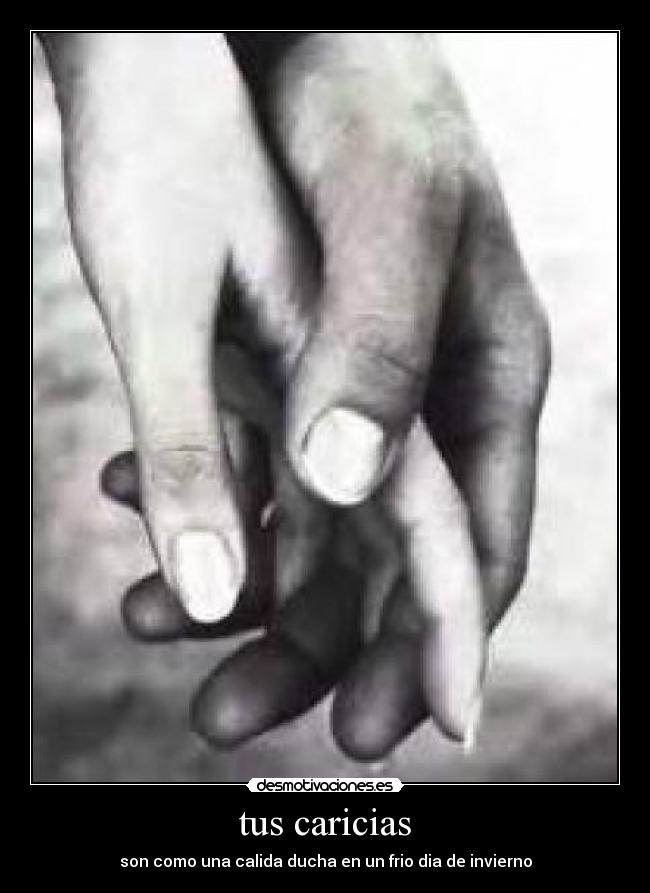 tus caricias -