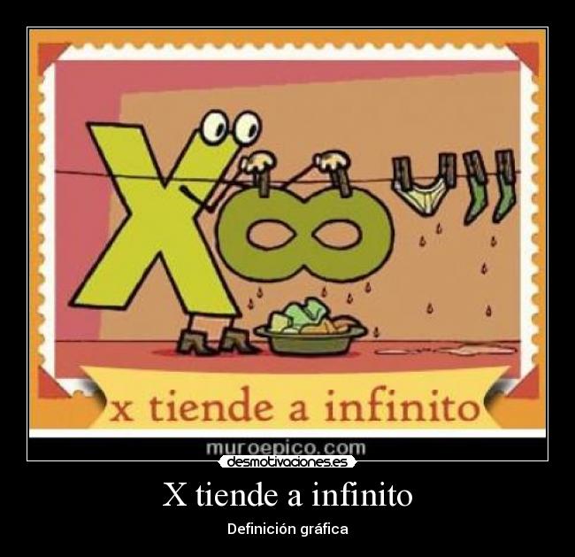 X tiende a infinito -