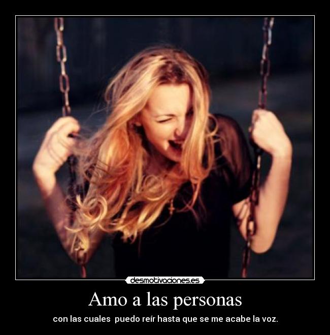 Amo a las personas - 
