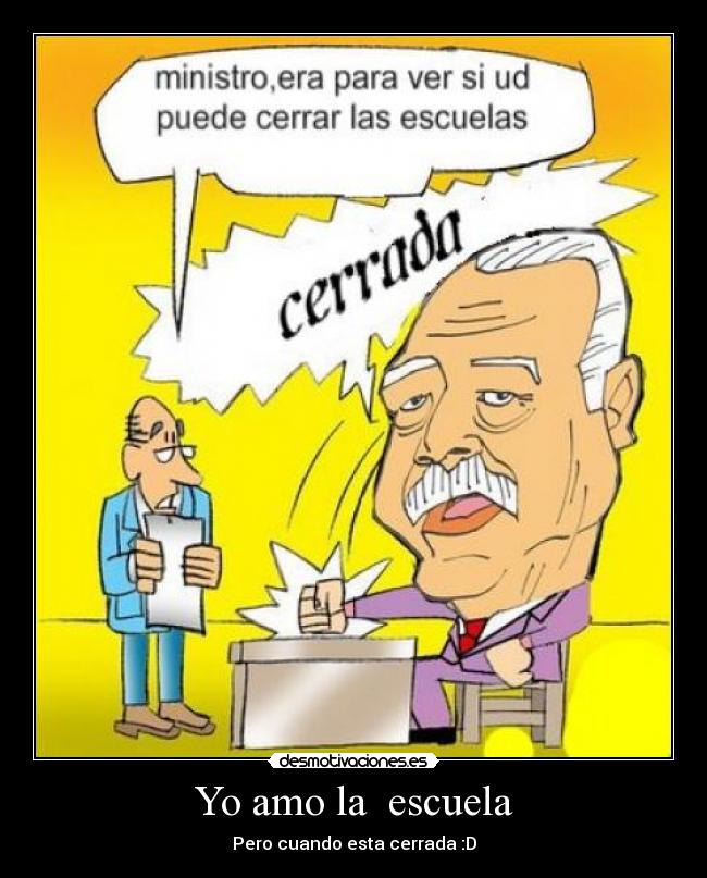 Yo amo la  escuela - 