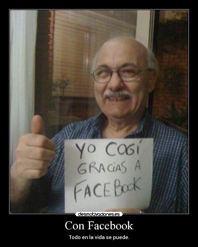 Con Facebook -