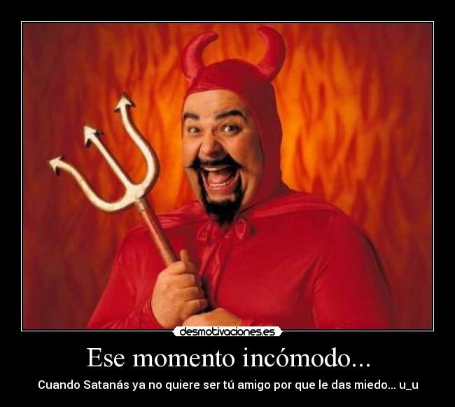 carteles satanas chamuco desmotivaciones