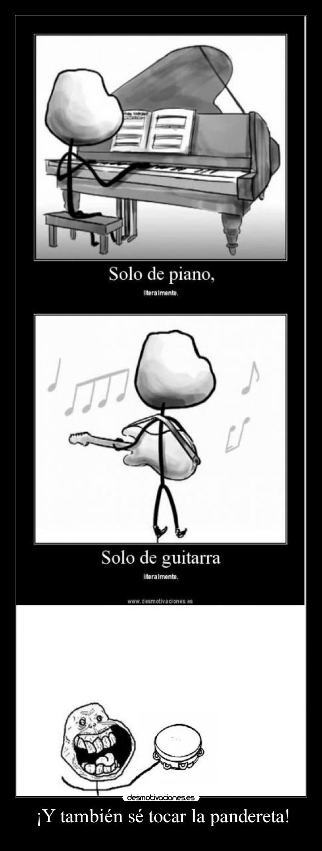 ¡Y también sé tocar la pandereta! - 