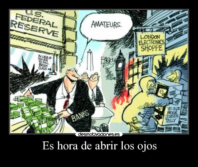 Es hora de abrir los ojos -