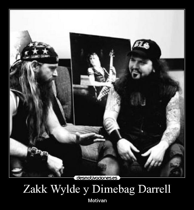 Zakk Wylde y Dimebag Darrell - Motivan