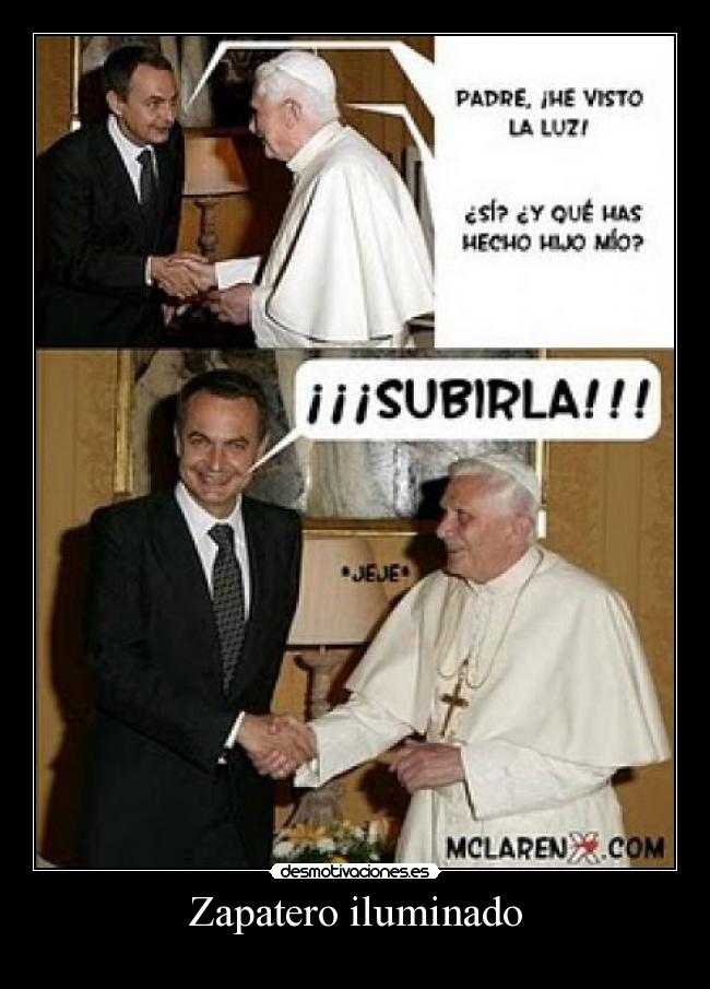 Zapatero iluminado - 