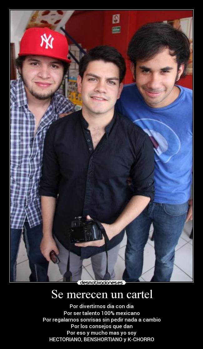 Se merecen un cartel -