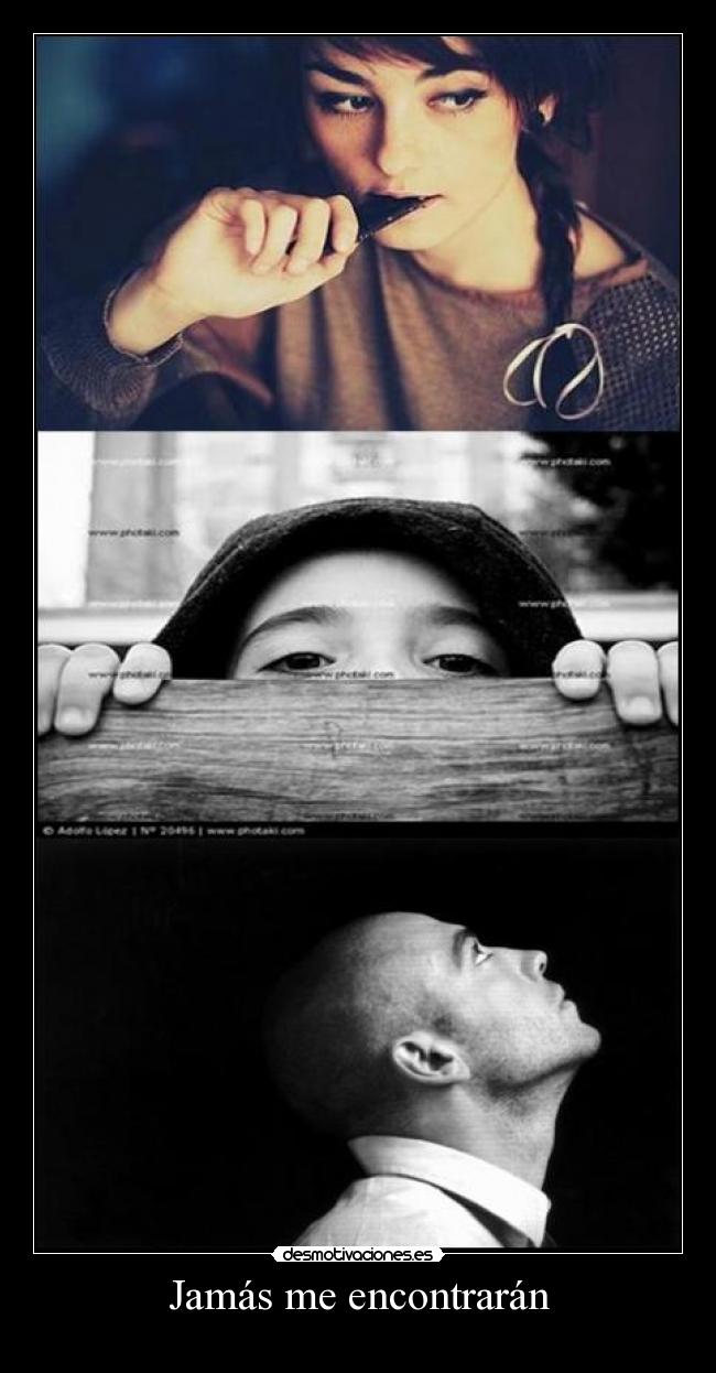 Jamás me encontrarán -