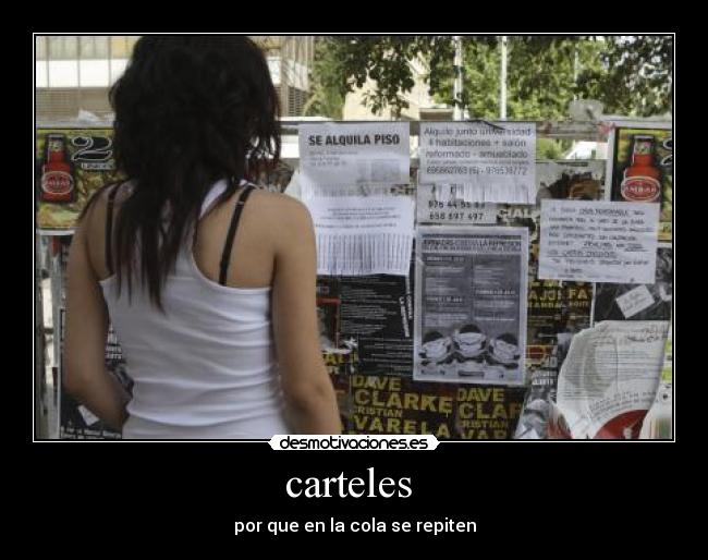 carteles -