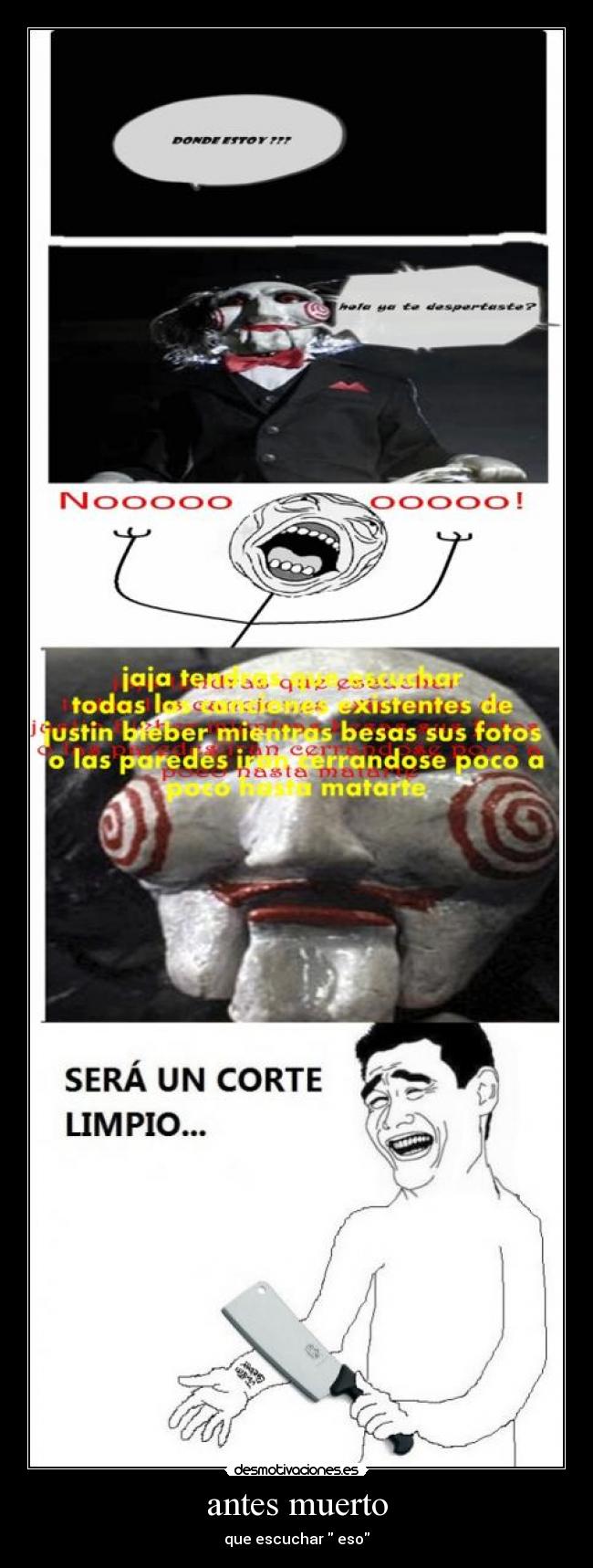 antes muerto - que escuchar eso