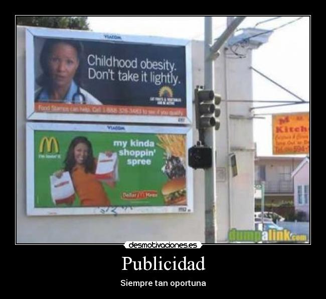Publicidad - Siempre tan oportuna