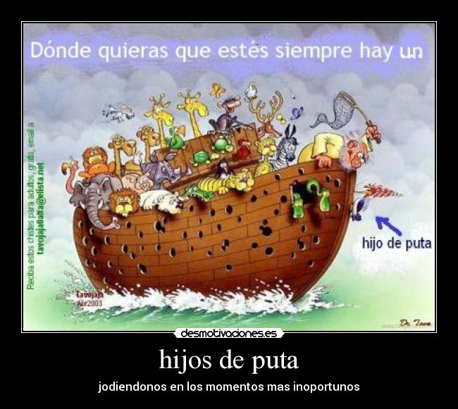 hijos de puta - 
