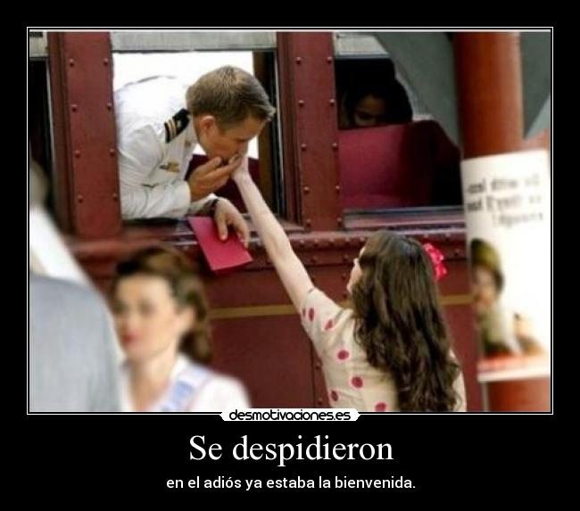 Se despidieron - 