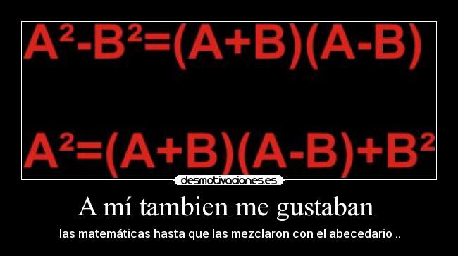 A mí tambien me gustaban  - 