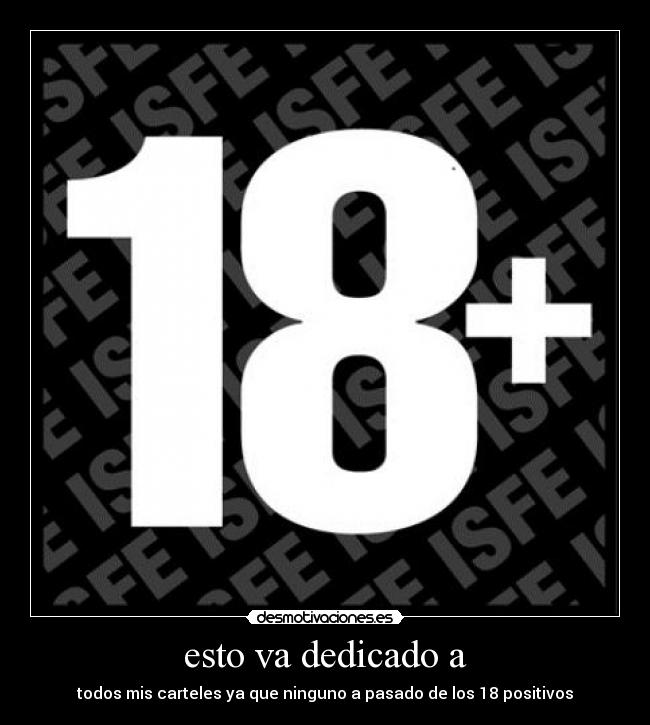 esto va dedicado a - 