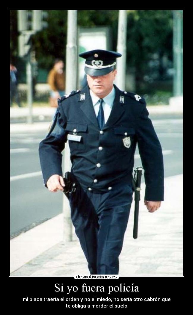 carteles policia honrado acab desmotivaciones