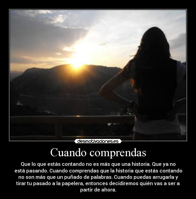 Cuando comprendas - 