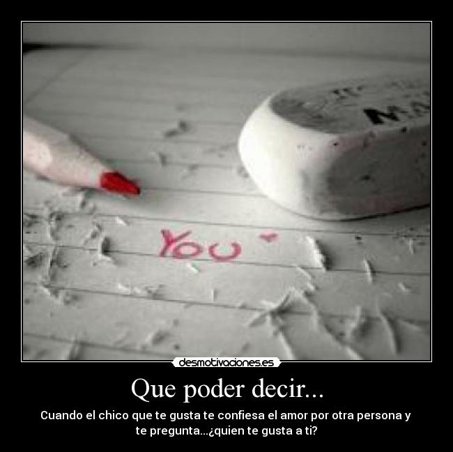 Que poder decir... -