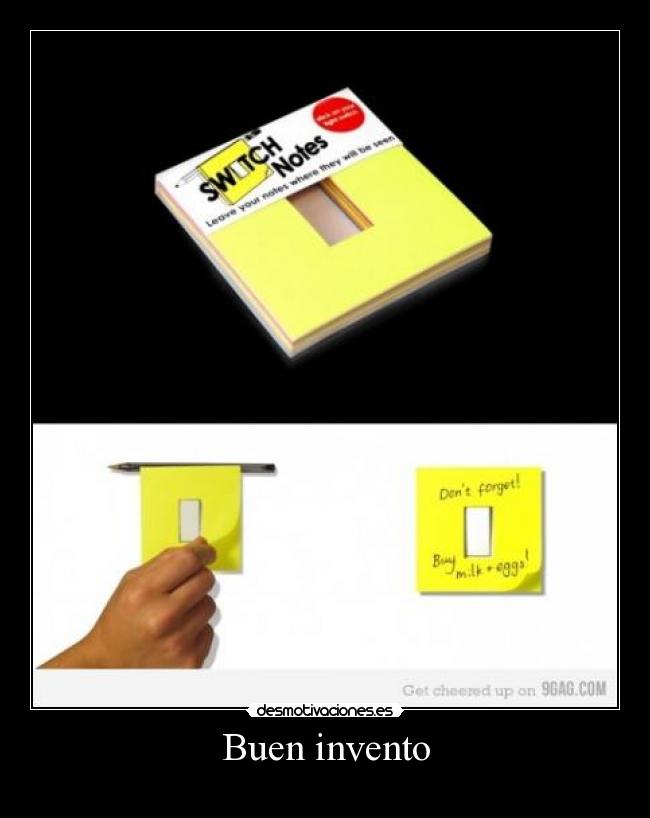 Buen invento -