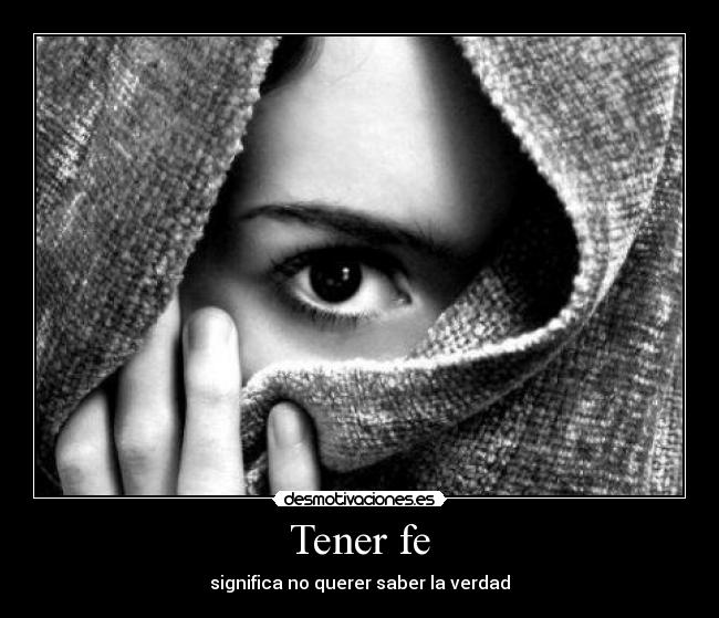 Tener fe - 