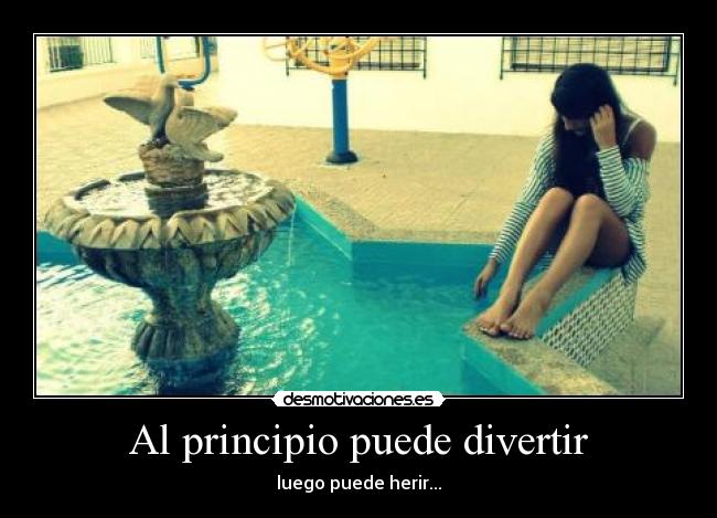 Al principio puede divertir - luego puede herir...