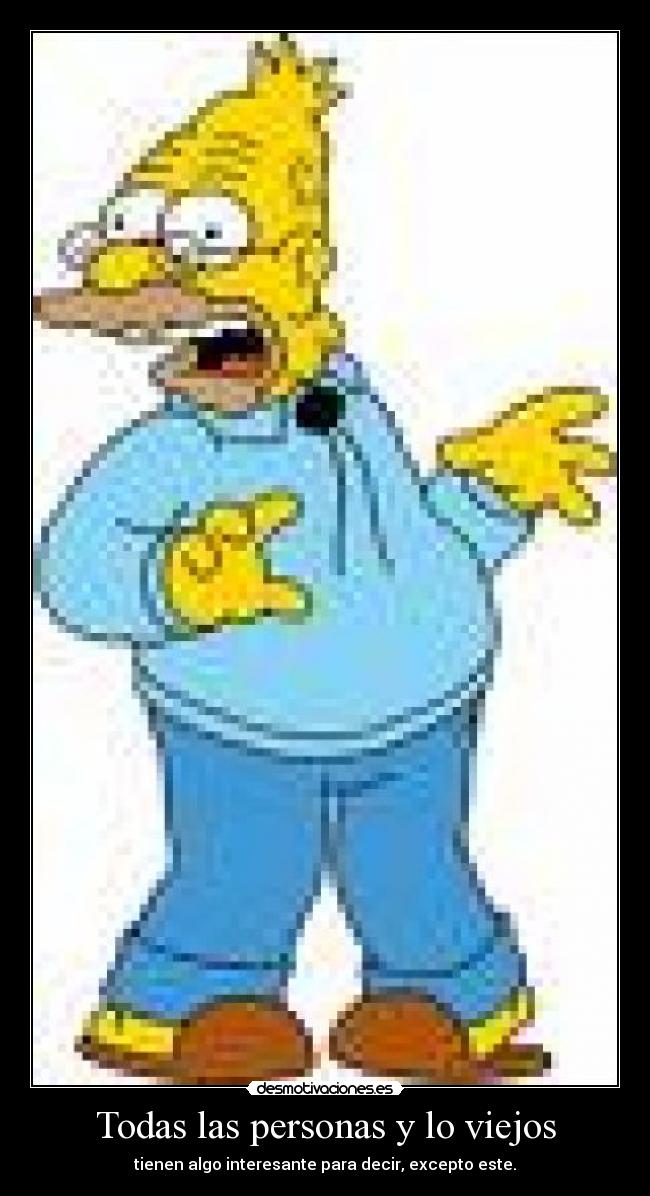 Todas las personas y lo viejos - 