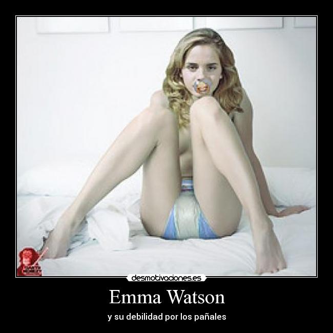 Emma Watson - y su debilidad por los pañales