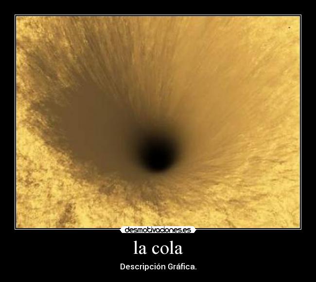 la cola - Descripción Gráfica.