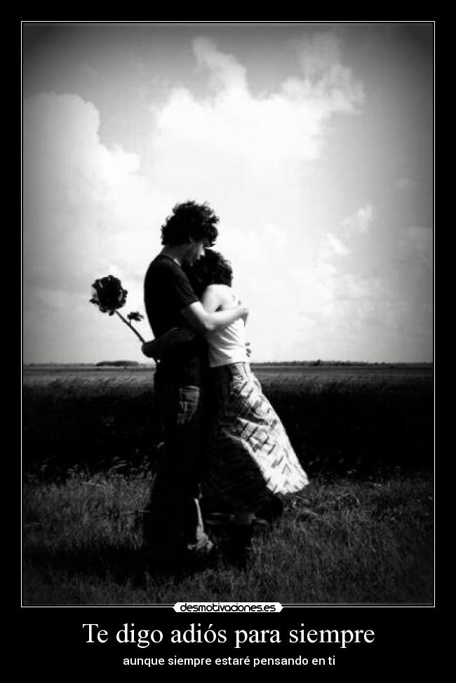 Te digo adiós para siempre - 