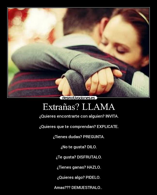 Extrañas? LLAMA -
