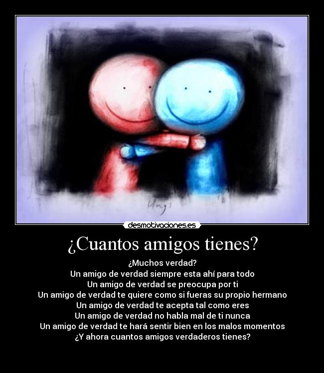 ¿Cuantos amigos tienes? - 