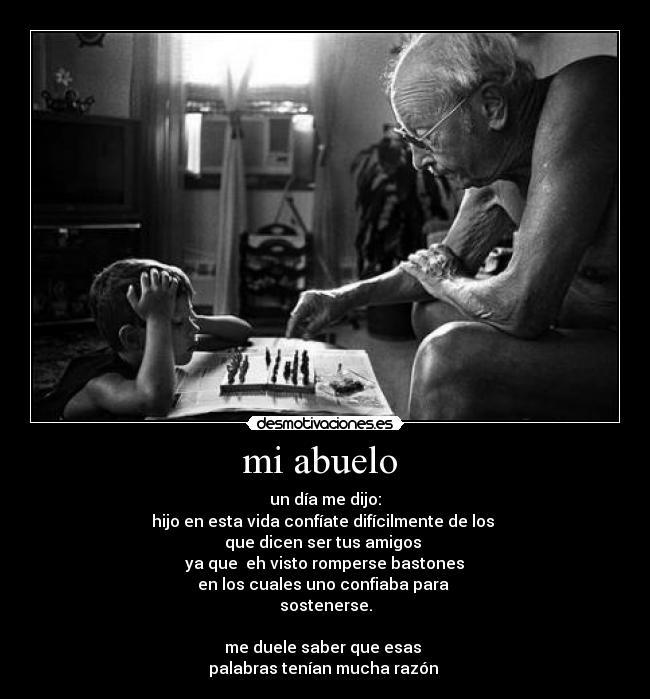 mi abuelo -