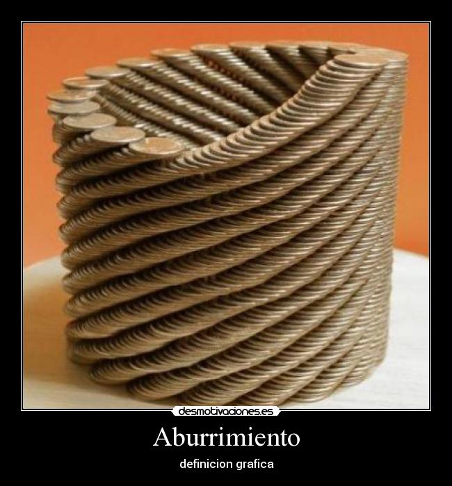 Aburrimiento - definicion grafica
