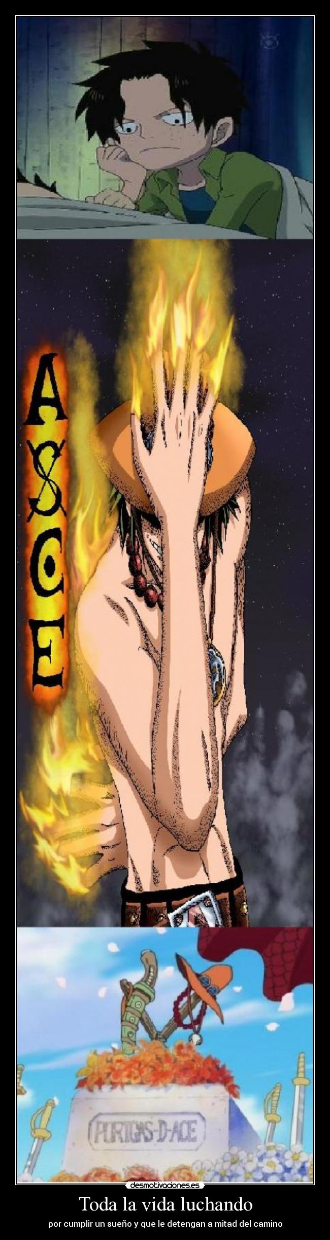 Toda la vida luchando - por cumplir un sueño y que le detengan a mitad del camino