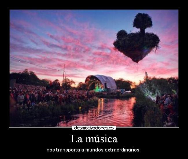 carteles musica musica concierto the river desmotivaciones