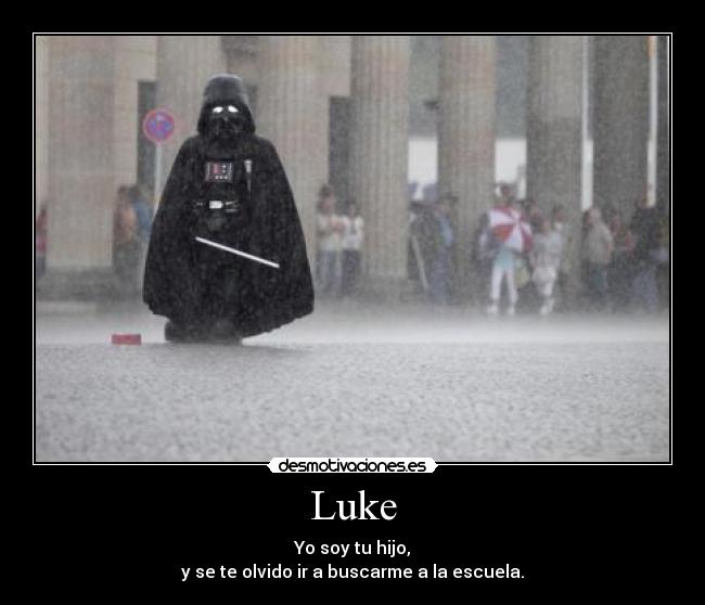 carteles luke estas cagado desmotivaciones