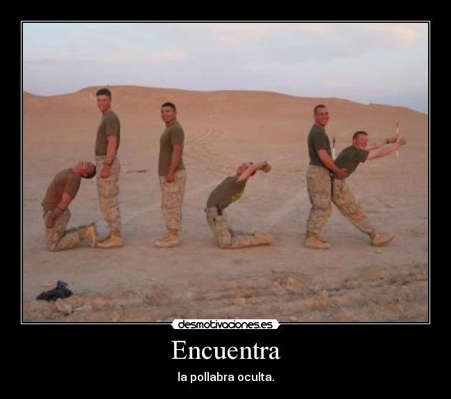 Encuentra - la pollabra oculta.